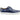 Carrucci Shoes Leather Derby Dress Sneaker in Navy #color_ Navy