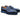 Carrucci Shoes Leather Penny Loafer Chunky Sole in Navy #color_ Navy