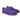 Carrucci Shoes Leather Penny Loafer Chunky Sole in Purple #color_ Purple