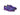 Carrucci Shoes Leather Penny Loafer Chunky Sole in Purple