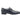 Carrucci Shoes Leather Sole Horsebit Loafer in Black #color_ Black