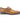 Carrucci Shoes Leather Sole Horsebit Loafer in Cognac #color_ Cognac
