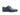 Carrucci Shoes Burnished Leather Plain Toe Blucher in Navy