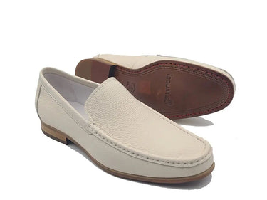 Carrucci Shoes Leather Sole Slip-on Loafer