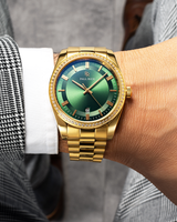 Paul Rich US Legacy Gold Green Luxury Watch
