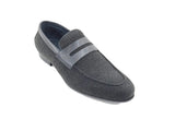 Carrucci Shoes Life Style Penny Loafer With Leather Trim