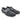 Carrucci Shoes Life Style Penny Loafer With Leather Trim in Black #color_ Black