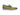 Carrucci Shoes Linen Loafer Gold Buckle Slip-On in Lime #color_ Lime