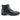 Lug Sole Chelsea Boot with Wingtip Toe in Black #color_ Black