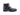 Lug Sole Chelsea Boot with Wingtip Toe in Black #color_ Black