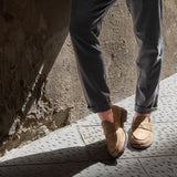 Men's Antelope Textured Suede Lug Centesimo