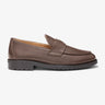 Men's Brown Leather Lug Centesimo in #color_