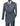 Vinci Gray Modern Fit Double Breasted Suit - MDW-1
