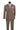 Vinci Brown Modern Fit Double Breasted Suit - MDW-2