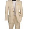 Vinci Tan Slim Fit Dress Pants - OMLC-1