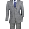 Vinci Medium Gray Modern Fit 2 Piece Suit - MRW-1