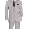 Vinci Black Modern Fit 2 Piece Suit - F-MSS1