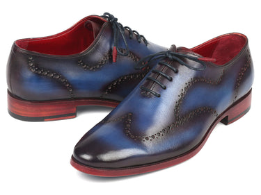 Paul Parkman Men's Wingtip Oxfords in Blue & Purple