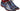 Paul Parkman Men's Wingtip Oxfords in Blue & Purple in Blue & Purple