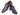 Paul Parkman Men's Wingtip Oxfords in Blue & Purple