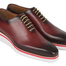 Paul Parkman Men's Smart Casual Wholecut Oxfords Bordeaux