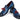 Paul Parkman Men's Big Braided Tassel Loafers Blue in #color_