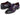 Paul Parkman Men's Studded Cap Toe Monkstraps Purple