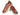 Paul Parkman Men's Brown Hand-Painted Sneakers