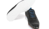Paul Parkman Men's Casual Shoes Black Floater Leather