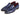 Paul Parkman Croco Textured Leather Loafer Blue