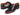 Paul Parkman Black & Red Men's Oxford Shoes