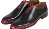 Paul Parkman Black & Red Men's Oxford Shoes