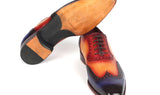 Paul Parkman Goodyear Welted Men's Wingtip Oxfords Multicolor