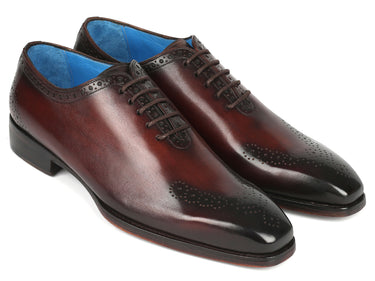Paul Parkman Goodyear Welted Punched Oxfords Brown