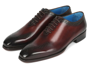 Paul Parkman Goodyear Welted Punched Oxfords Brown