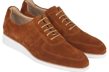Paul Parkman Men's Casual Shoes Camel Suede