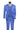 Vinci French Blue Modern Fit 3 Piece Suit - MV2K-2