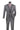 Vinci Charcoal Modern Fit 3 Piece Suit - MV2K-2