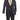 Vinci Char Black Modern Fit 3 Piece Suit - MV2K-3