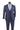 Vinci Navy Modern Fit 3 Piece Suit - MV2K-3