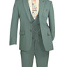 Vinci Sage Modern Fit 3 Piece Suit - MV2K-3