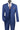 Vinci Blue Modern Fit 3 Piece Suit - MV2TR