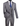 Vinci Gray Modern Fit 3 Piece Suit - MV2W-1