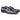 Carrucci Shoes Madison Brown Leather Bit Loafer in Black #color_ Black
