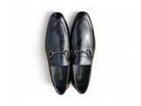 Carrucci Shoes Madison Brown Leather Bit Loafer