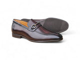 Carrucci Shoes Madison Brown Leather Bit Loafer