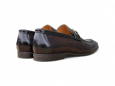 Carrucci Shoes Madison Brown Leather Bit Loafer