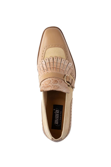 Mauri 1123 Multi Material Kil-Tie Loafer - Dune/Champagne