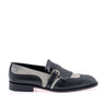 Mauri 1123 Multi Material Kil-Tie Loafer - Black/Grey