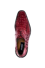 Mauri 2982/1 Hornback & Crocodile Derby - Ruby Red